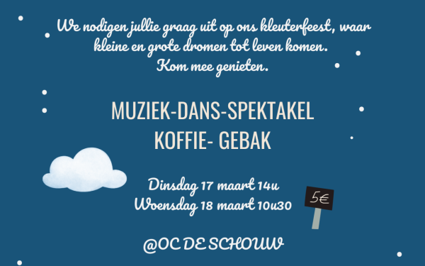 Muziek, dans en warme momenten met onze kleuters. Welkom 🤍